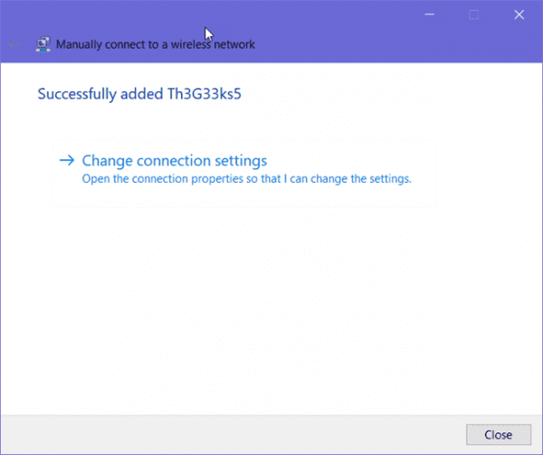 How to add network manual in windows 10 - تذكرة نت