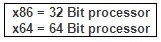 How to determine whether Windows Is 32 or 64
