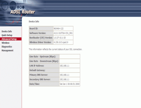 Comtrend Router Configuration