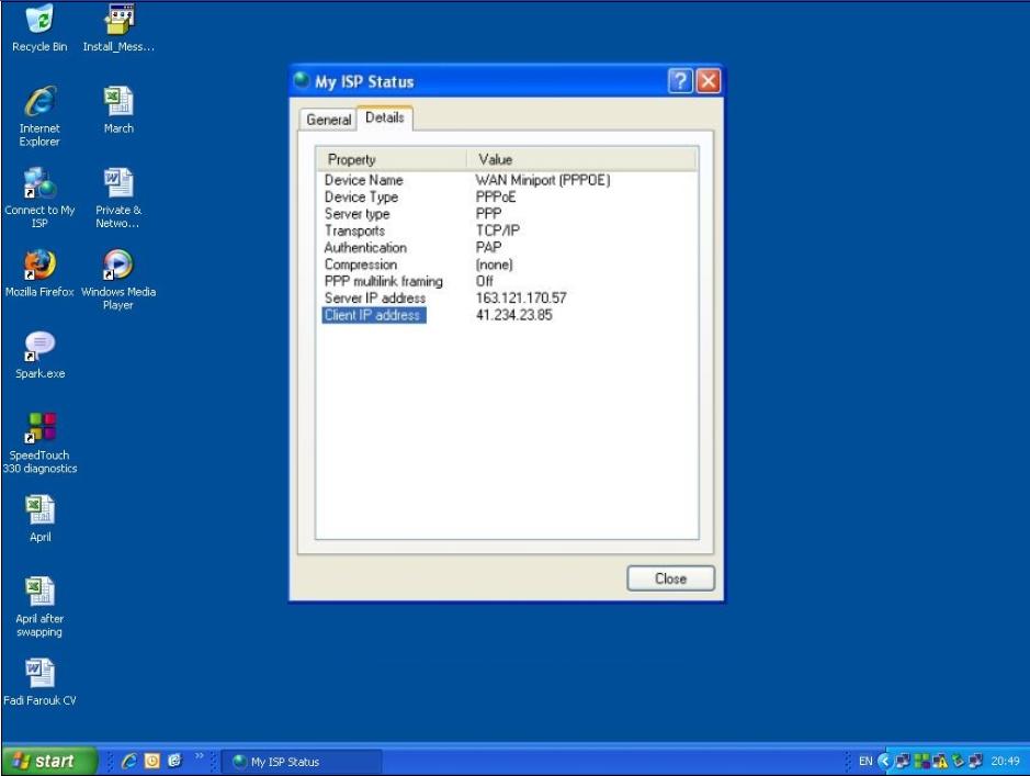 Speedtouch 330 Setup - تذكرة نت