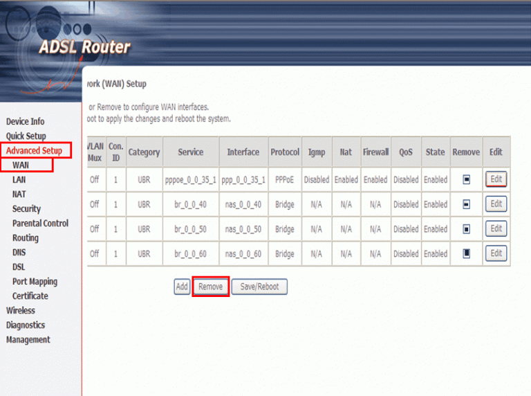 Comtrend Router Configuration