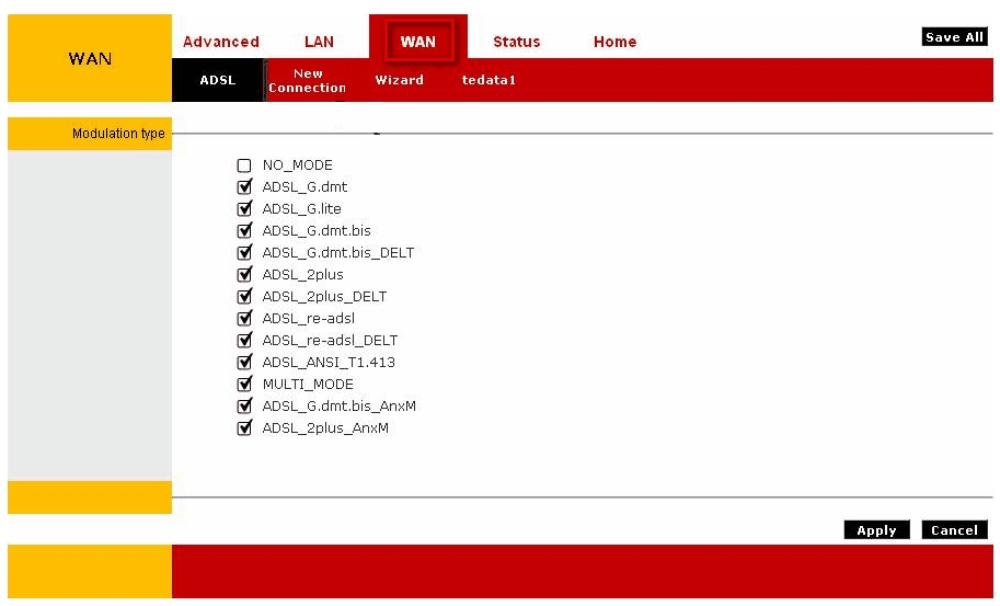 Router Configuration Ui C-Net Router Configuration (interface 1)