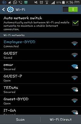 Android , How to Connect to a network wi fi