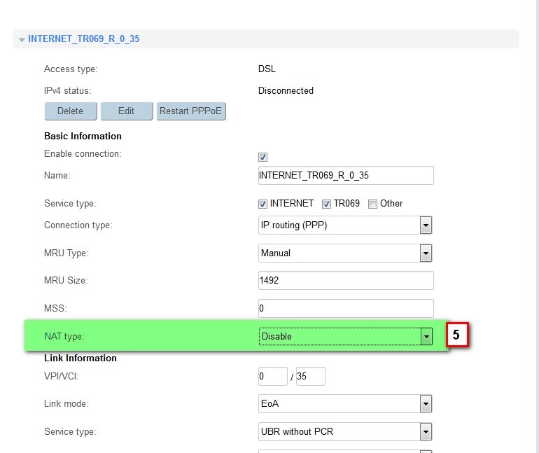 HG630 V2 28. Router -instellings