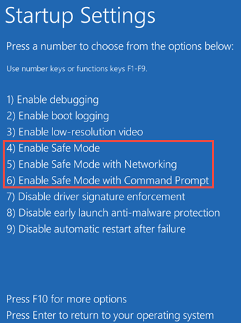 Safe Mode In Windows 10