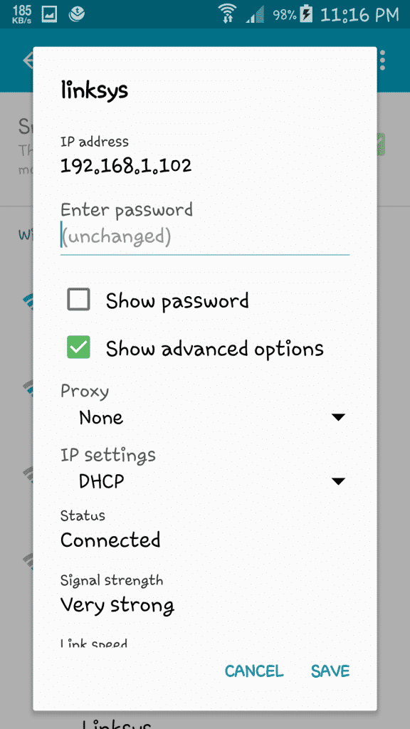 كيفية اضافة DNS للاندويد 4