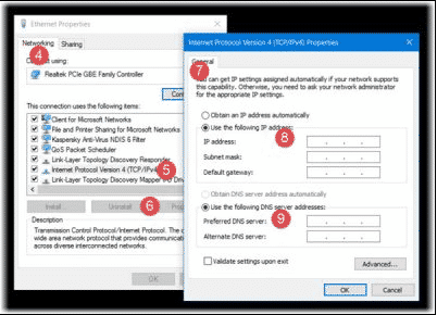 How to Adjust IP address Manually on Windows 10