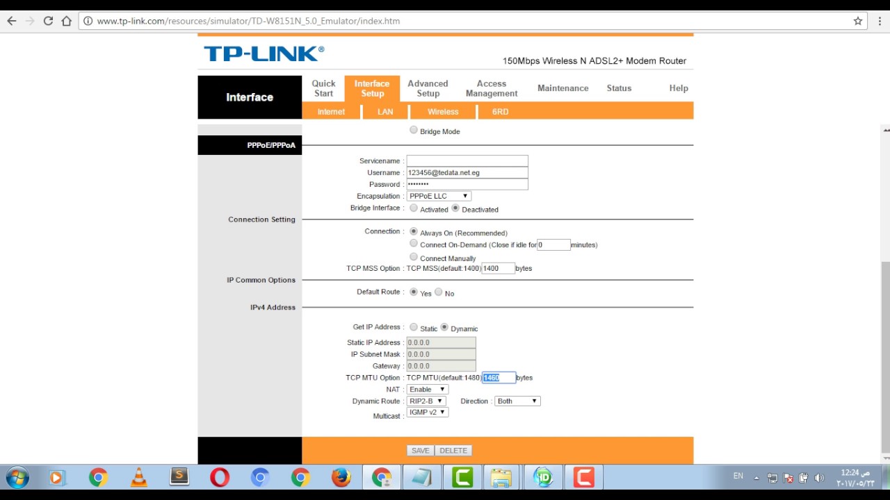 How to Change MTU for Tp-link