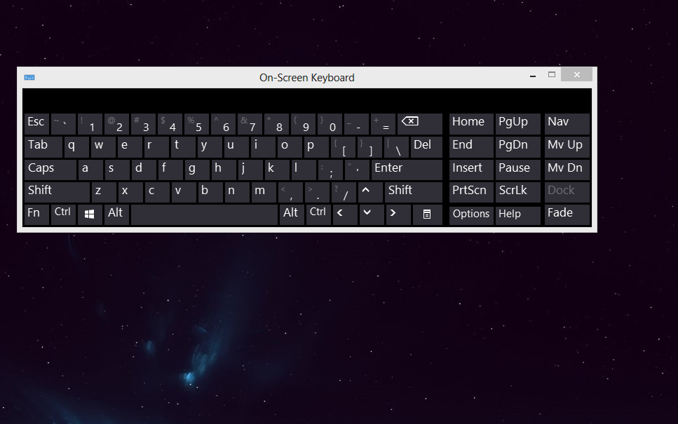 طريقة اظهار لوحة المفاتيح علي الشاشة