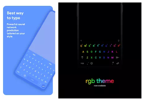 Chrooma Keyboard - RGB & Emoji Keyboard Themes‏