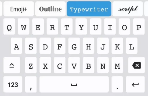 Fonts Keyboard