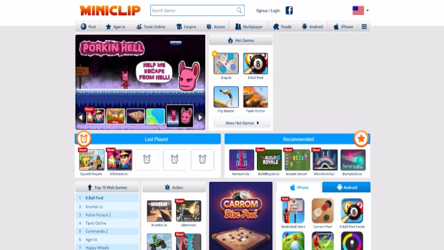 العاب مجانيه مواقع Miniclip