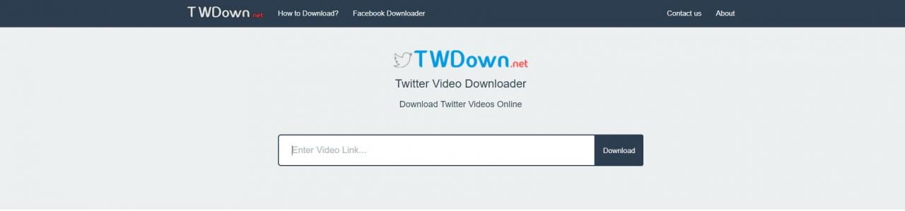 TWDown تنزيل فيديوهات Twitter