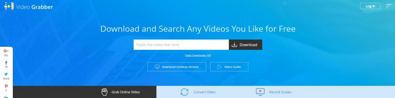 تنزيل VdeoGrabber فيديوهات Vimeo