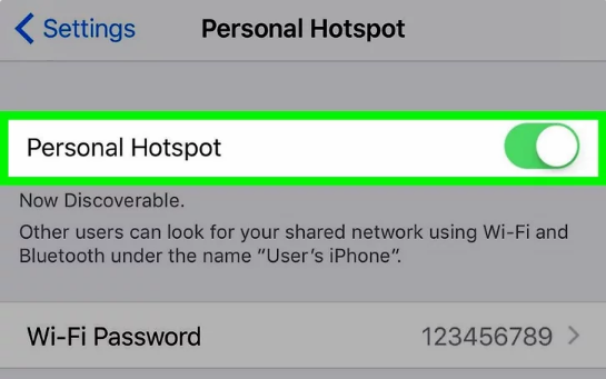 كيفية إعداد نقطة اتصال iPhone Hotspot