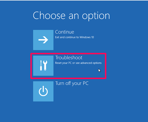 Troubleshooting