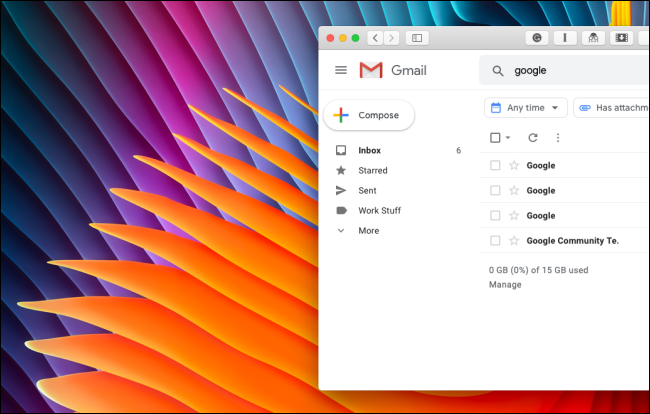 تنظيف شريط Gmail الجانبي بدون Google Hangouts أو قسم Google Meet