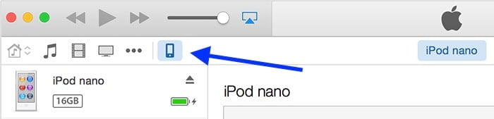 ipod itunes nano itunes