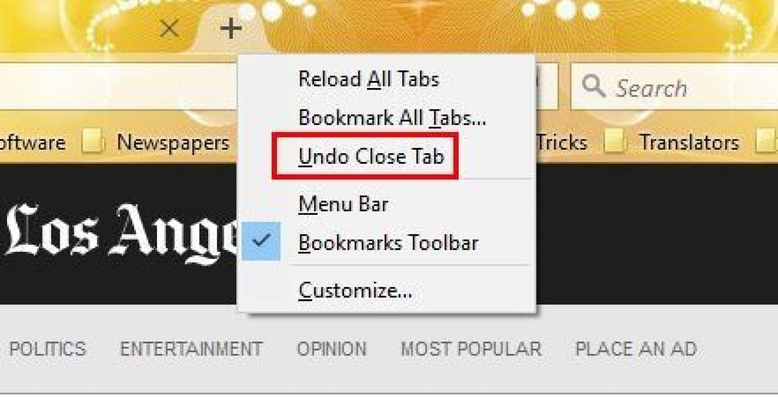 Comment restaurer les pages récemment fermées pour tous les navigateurs