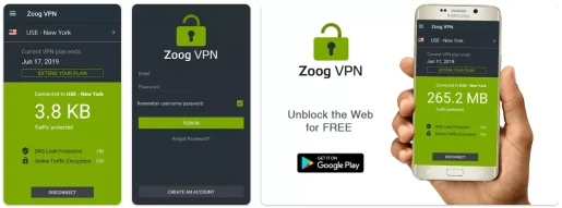 Zoog VPN - Secure VPN Proxy