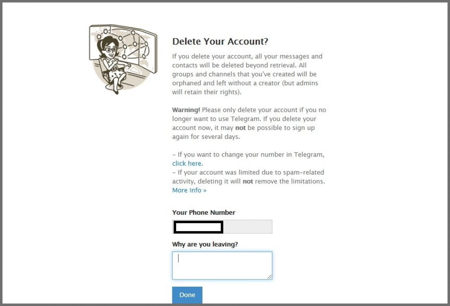 Как удалить телеграмм веб аккаунт фото 94