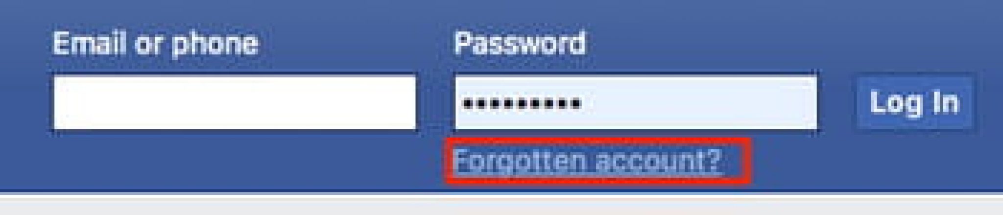 Id log. Вступить паролем, выйти из системы. Логика Логинов Facebook