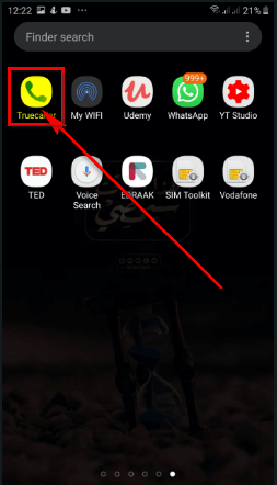 الدخول علي تطبيق تروكولر True Caller