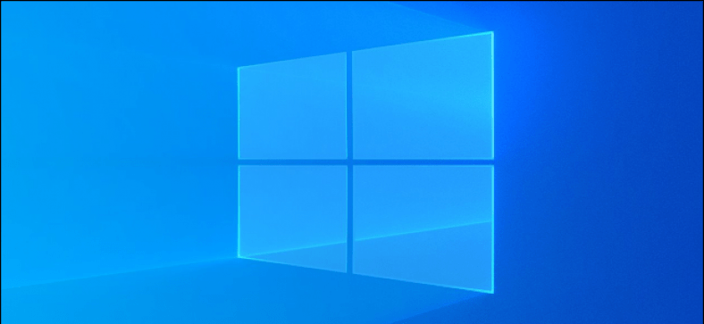 شعار خلفية سطح المكتب الخفيف لنظام التشغيل Windows 10