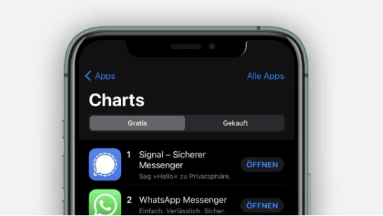 Nola transferitu WhatsApp taldeak Signalera?