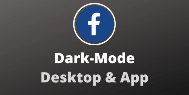 enable Facebook dark mode