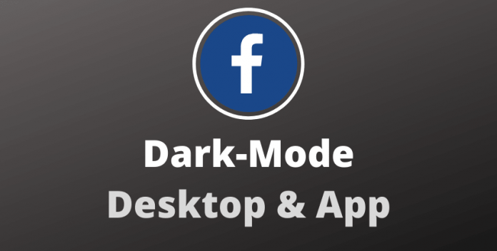 How to enable Facebook dark mode?