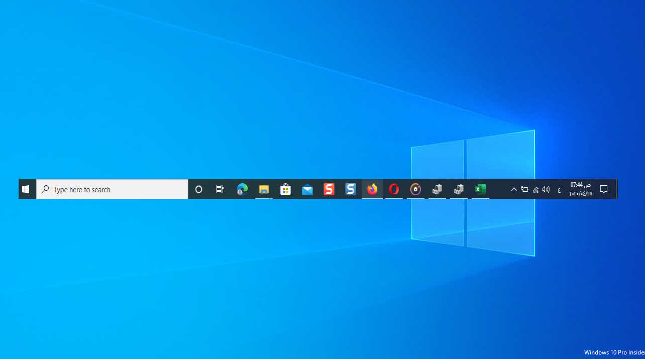 Fofo le faʻafitauli o le leiloa o le Windows 10 taskbar