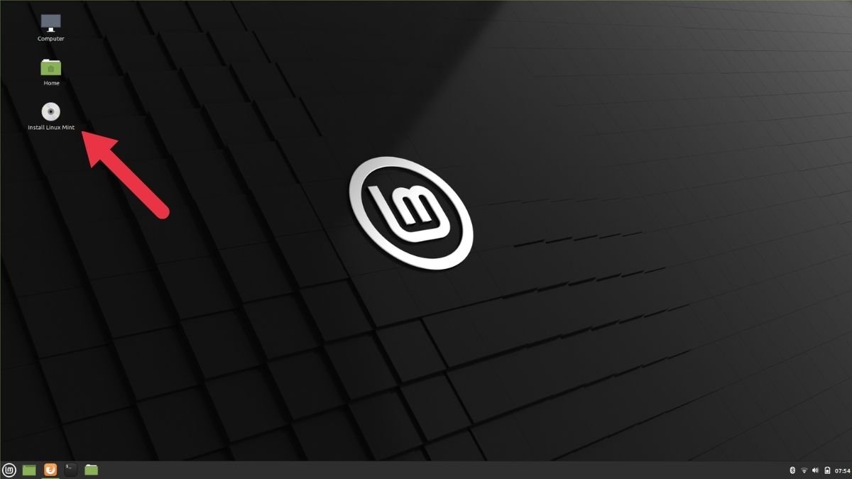 قم بتثبيت Linux Mint