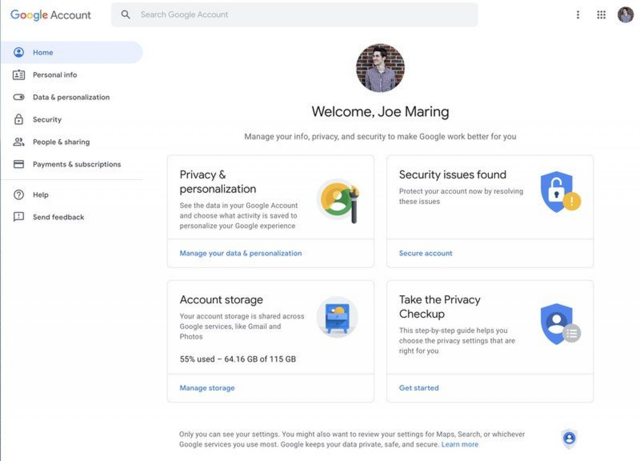 انقر على نعم في رسالة المطالبة من google لتسجيل الدخول