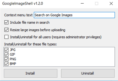 GoogleImageShell