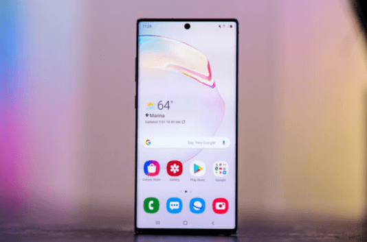 كيفية التقاط لقطة شاشة على هواتف Samsung Galaxy Note 10