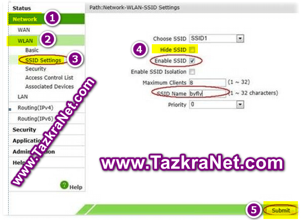 sembunyikan router wifi zxhn h108n