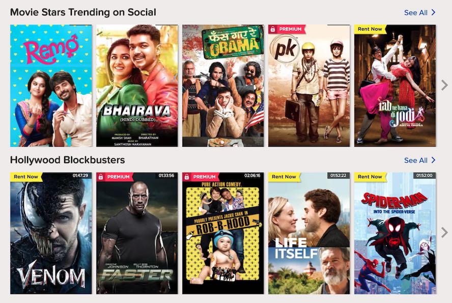 Spanning Tenslotte Portaal Beste gratis sites om legaal Hindi-films online te bekijken in 2021 -  Ticket Net