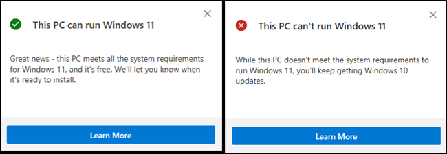 Informacje o uruchomieniu systemu Windows 11 na komputerze.