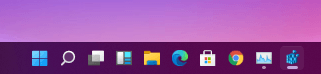 Small Taskbar شريط المهام صغير الحجم