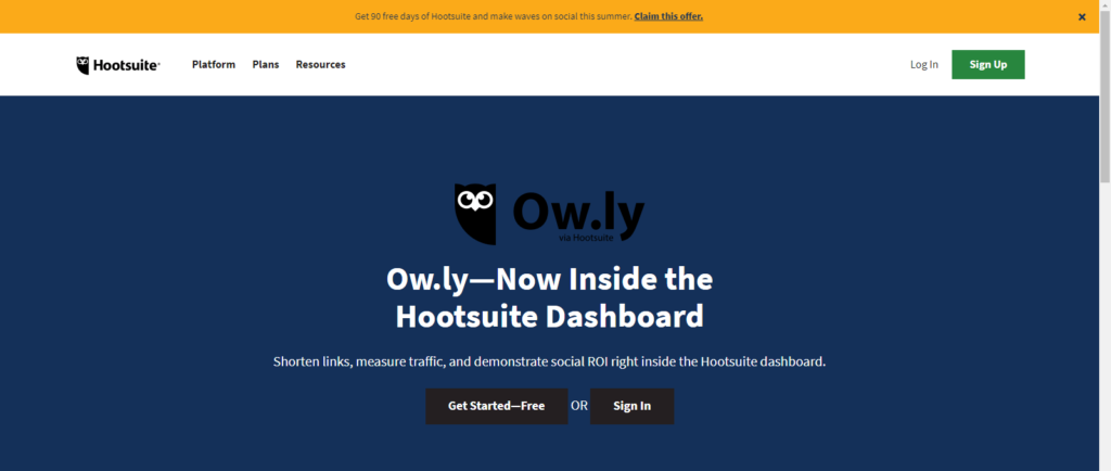 موقع اختصار روابط owly