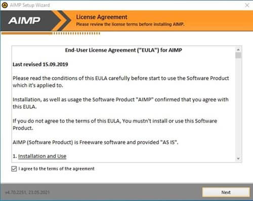 Setuju karo Syarat lan Ketentuan AIMP