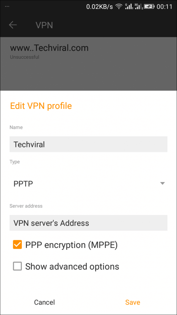2. Как настроить VPN на телефоне Android вручную без программного обеспечения