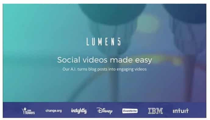 برنامج Lumen5