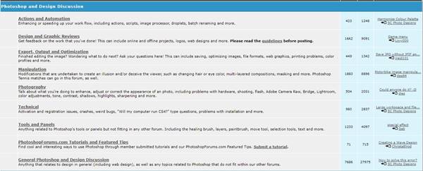 منتدي Photoshop Forums