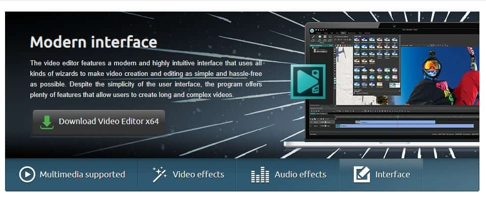 برنامج Video Soft Dev Video Editor