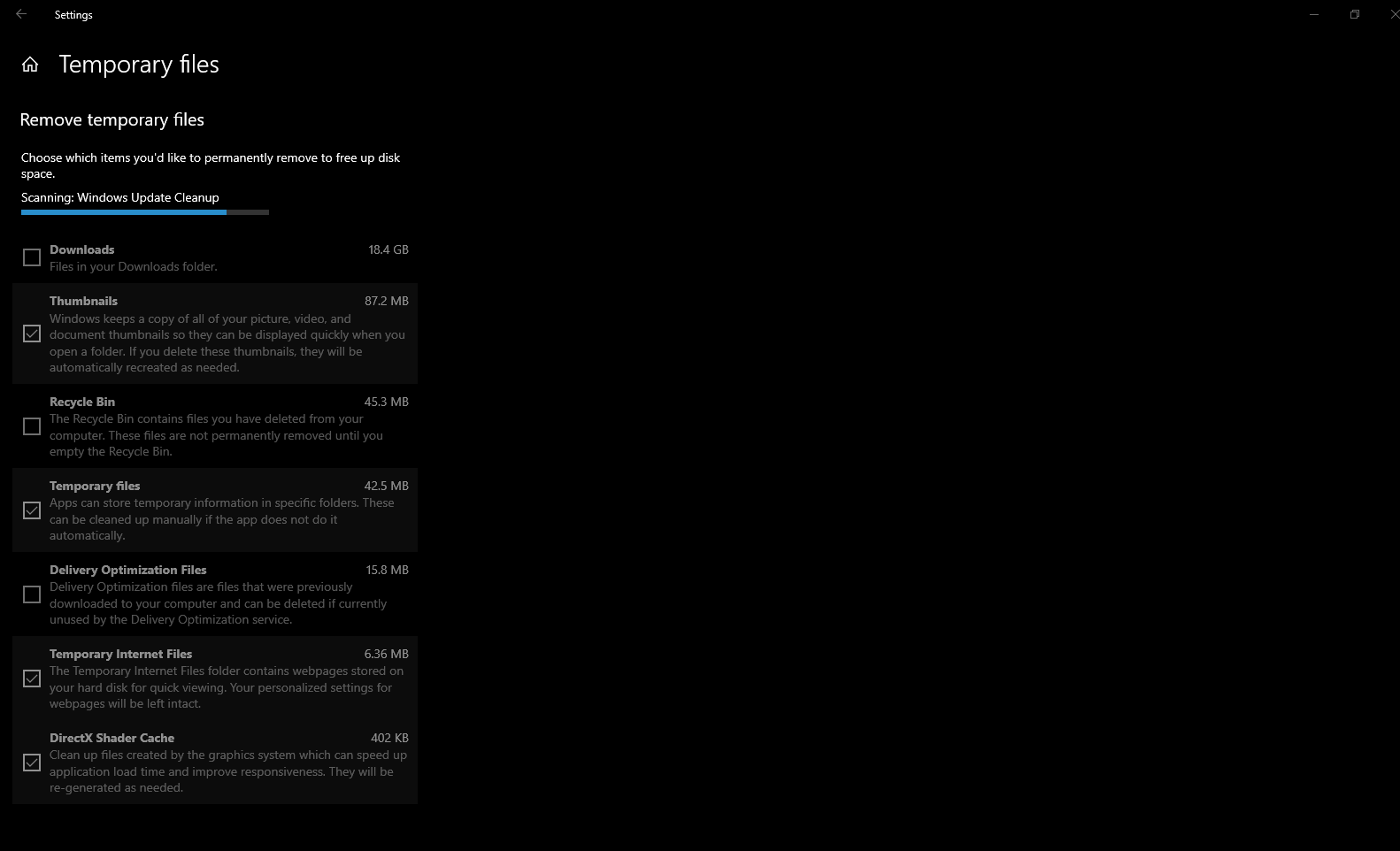 كيفية حذف الملفات المؤقتة في ويندوز 10 تذكرة نت