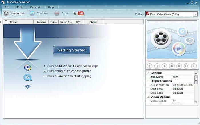 أي محول فيديو (AVC)
