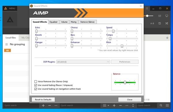 تحميل AIMP لنظام التشغيل ويندوز 10 (أحدث إصدار)
