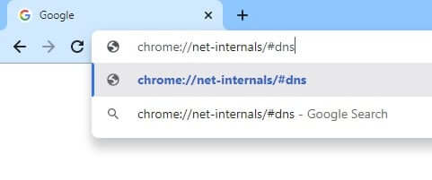 Chrome-DNS-キャッシュ